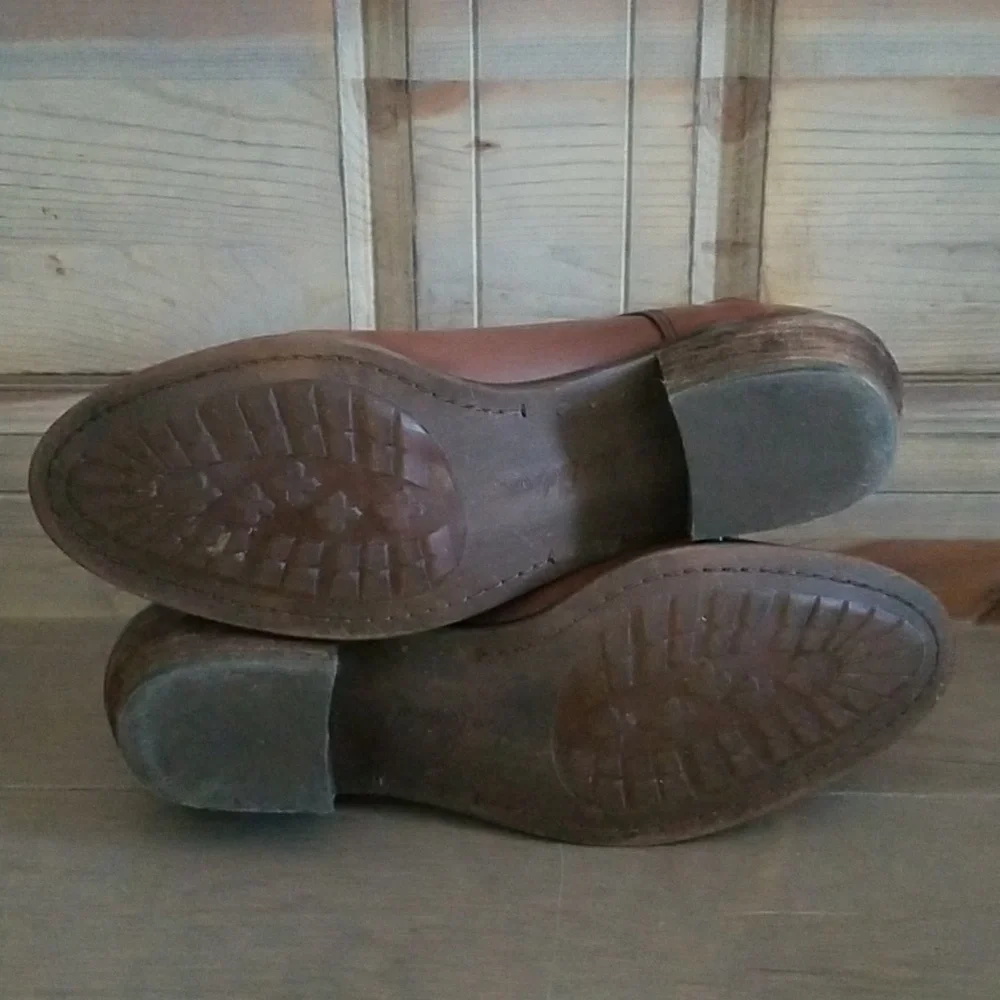Sam Edelman Palmer Brown Leather Bootie